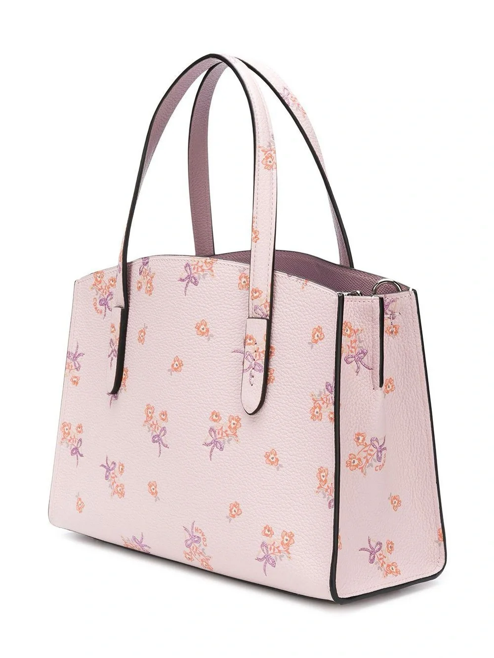 Coach Charlie 28 in floral pink ice print. Review call outs!!